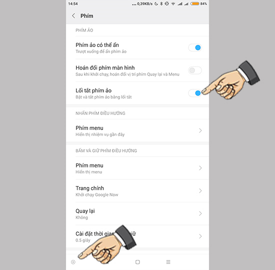 K&iacute;ch hoạt t&iacute;nh năng